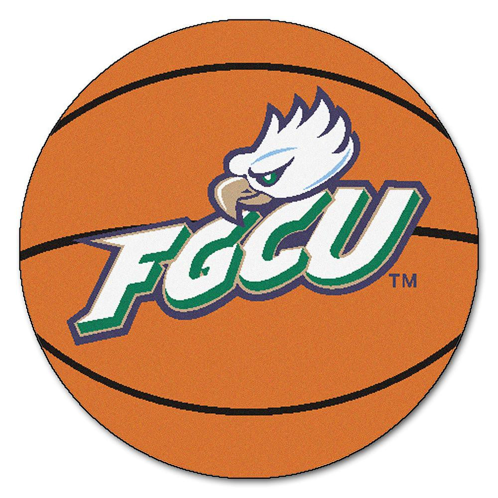 Florida Gulf Coast Eagles Ncaa "basketball" Round Floor Mat (29")