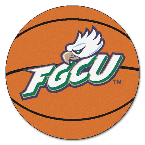 Florida Gulf Coast Eagles Ncaa "basketball" Round Floor Mat (29")