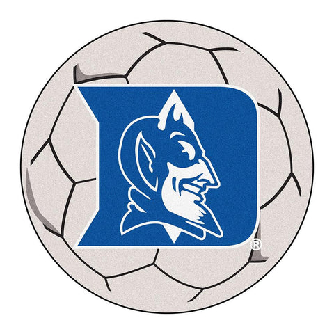 Duke Blue Devils Ncaa "soccer Ball" Round Floor Mat (29")