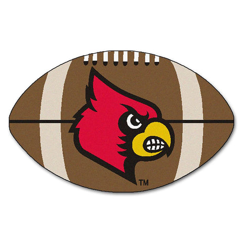 Louisville Cardinals Ncaa "football" Floor Mat (22"x35")