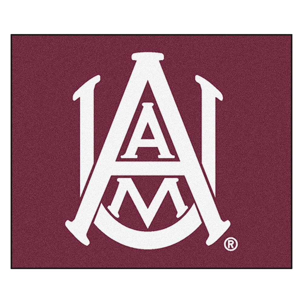 Alabama A&m Bulldogs Ncaa "tailgater" Floor Mat (5'x6')