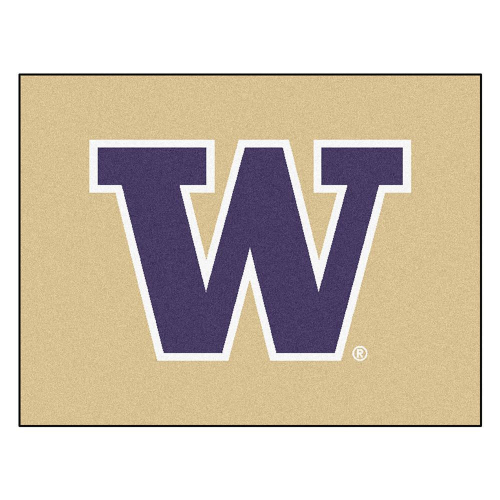 Washington Huskies Ncaa "all-star" Floor Mat (34"x45")