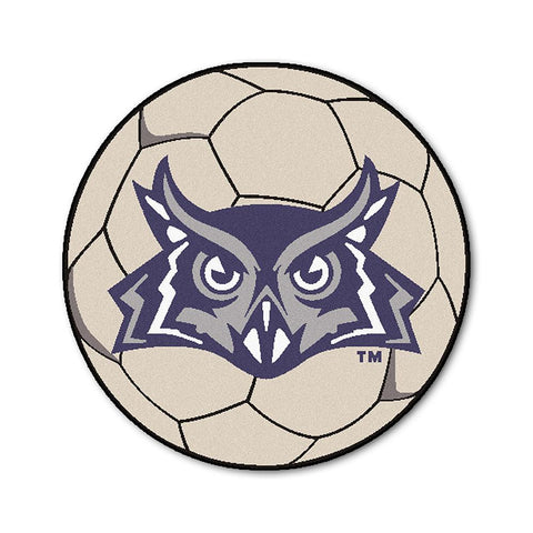Rice Owls Ncaa "soccer Ball" Round Floor Mat (29")