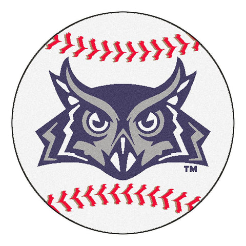 Rice Owls Ncaa "baseball" Round Floor Mat (29")