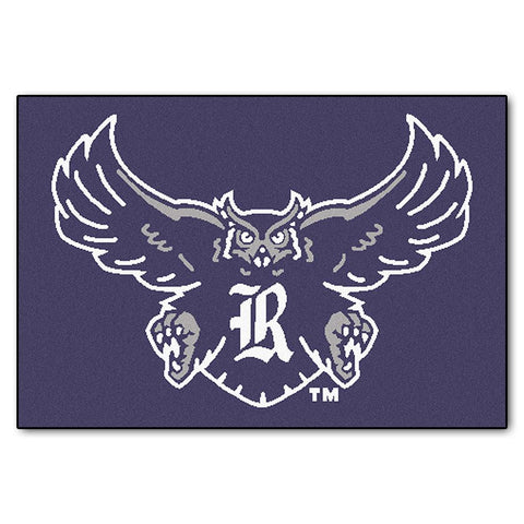 Rice Owls Ncaa "starter" Floor Mat (20"x30")