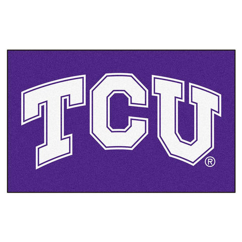 Texas Christian Horned Frogs Ncaa "ulti-mat" Floor Mat (5x8')