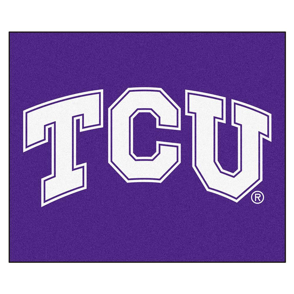 Texas Christian Horned Frogs Ncaa "tailgater" Floor Mat (5'x6')