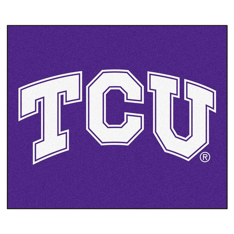 Texas Christian Horned Frogs Ncaa "tailgater" Floor Mat (5'x6')