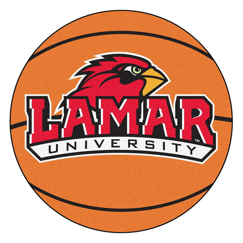 Lamar Cardinals Ncaa "basketball" Round Floor Mat (29")