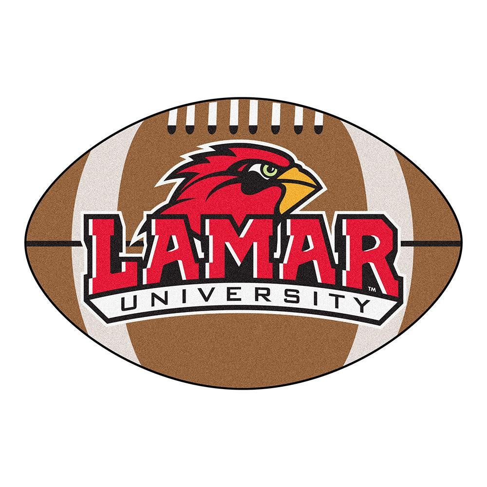 Lamar Cardinals Ncaa Football Floor Mat (22"x35")