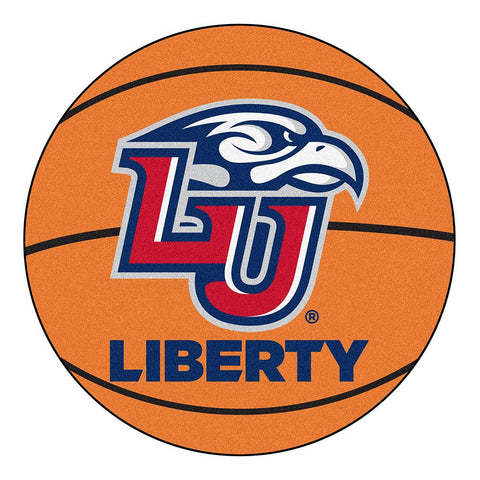 Liberty Flames Ncaa "basketball" Round Floor Mat (29")