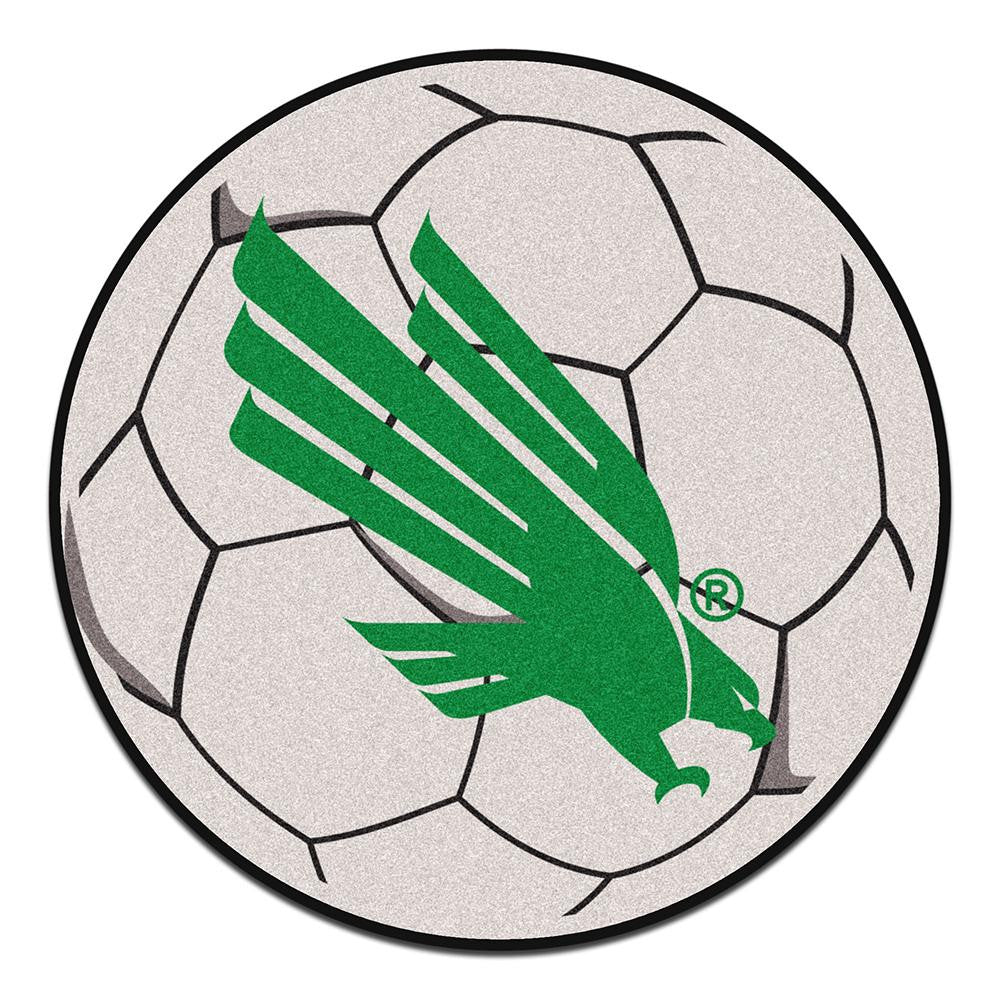 North Texas Mean Green Ncaa Soccer Ball Round Floor Mat (29")