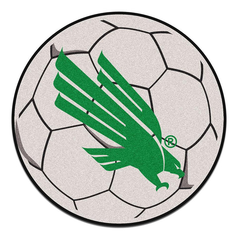 North Texas Mean Green Ncaa Soccer Ball Round Floor Mat (29")