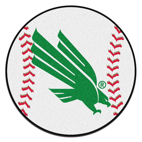 North Texas Mean Green Ncaa Baseball Round Floor Mat (29")