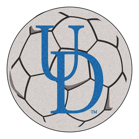 Delaware Fightin Blue Hens Ncaa "soccer Ball" Round Floor Mat (29")