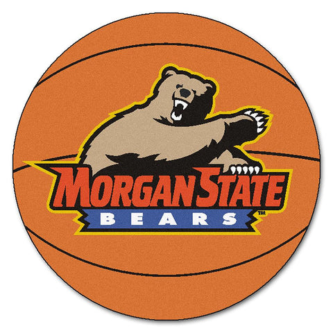 Morgan State Bears Ncaa "basketball" Round Floor Mat (29")