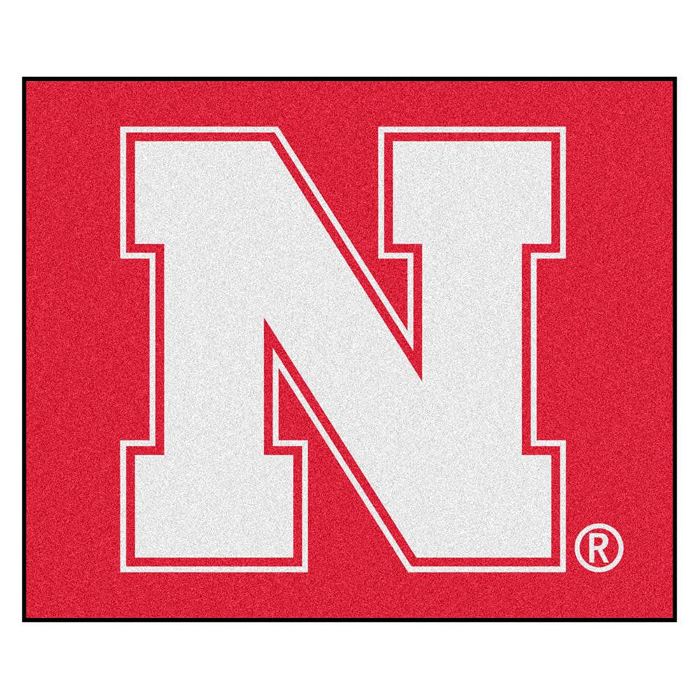 Nebraska Cornhuskers Ncaa "tailgater" Floor Mat (5'x6')
