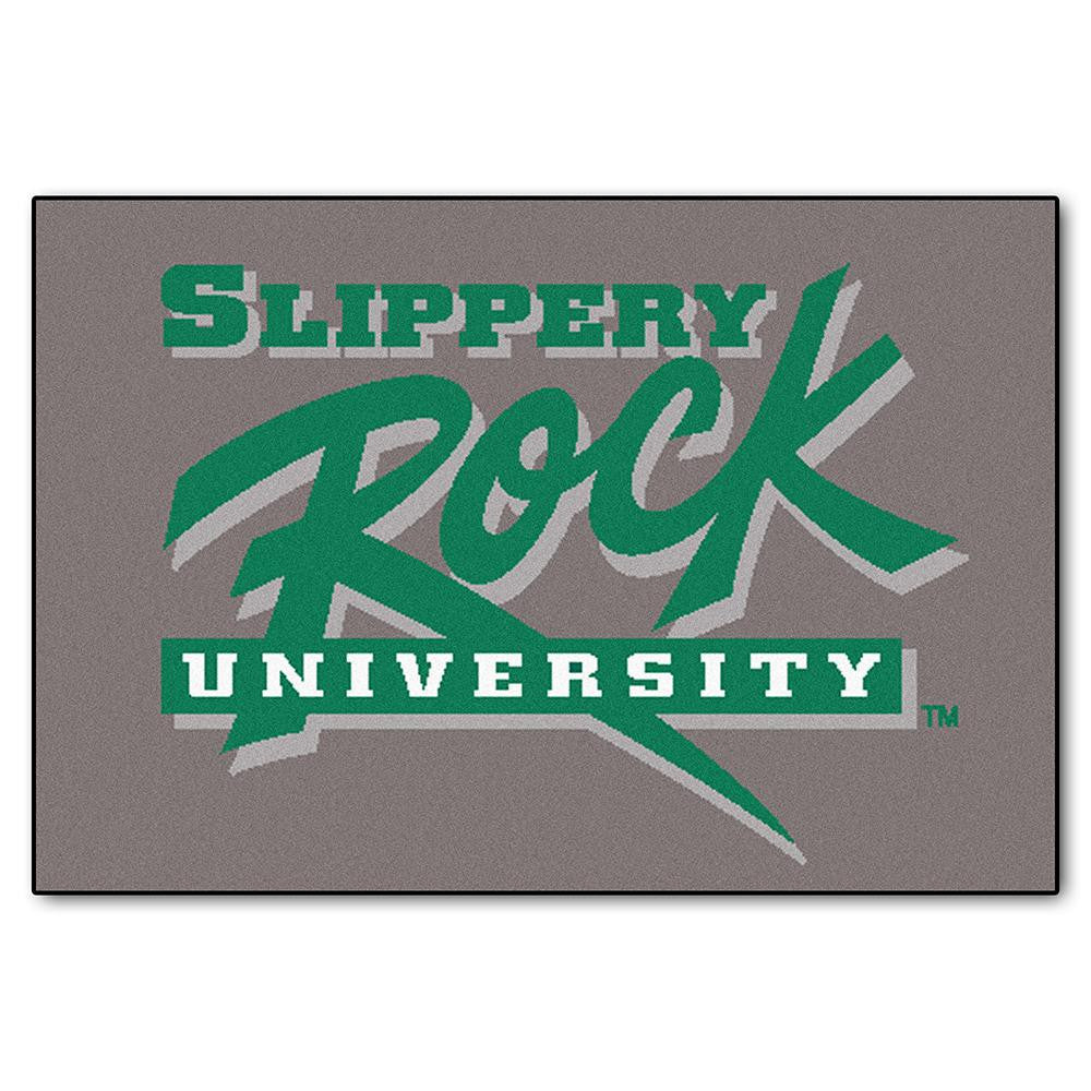 Slippery Rock Ncaa "starter" Floor Mat (20"x30")