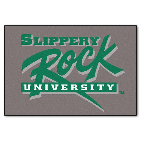 Slippery Rock Ncaa "starter" Floor Mat (20"x30")