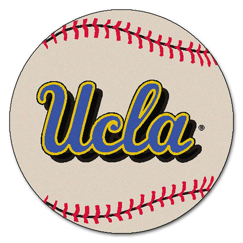 Ucla Bruins Ncaa "baseball" Round Floor Mat (29")