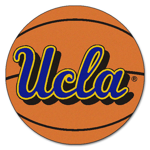 Ucla Bruins Ncaa "basketball" Round Floor Mat (29")