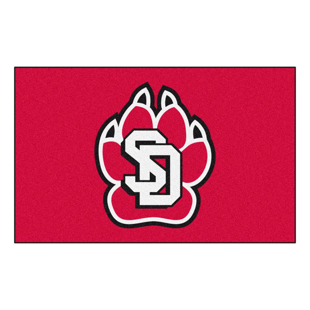 South Dakota Coyotes Ncaa "ulti-mat" Floor Mat (5x8')