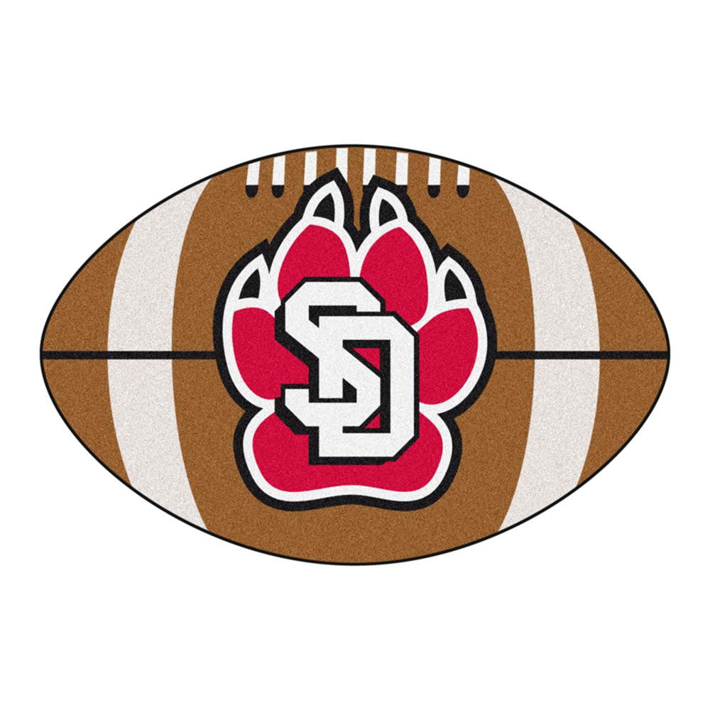 South Dakota Coyotes Ncaa "football" Floor Mat (22"x35")