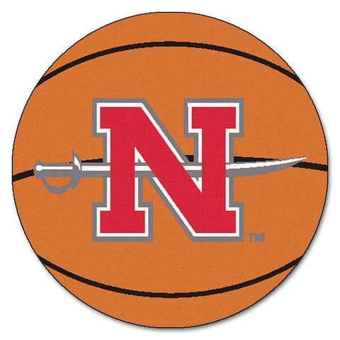 Nicholls State Colonels Ncaa "basketball" Round Floor Mat (29")