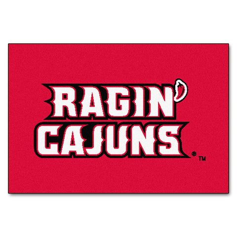 Louisiana Lafayette Ragin Cajuns Ncaa "starter" Floor Mat (20"x30")