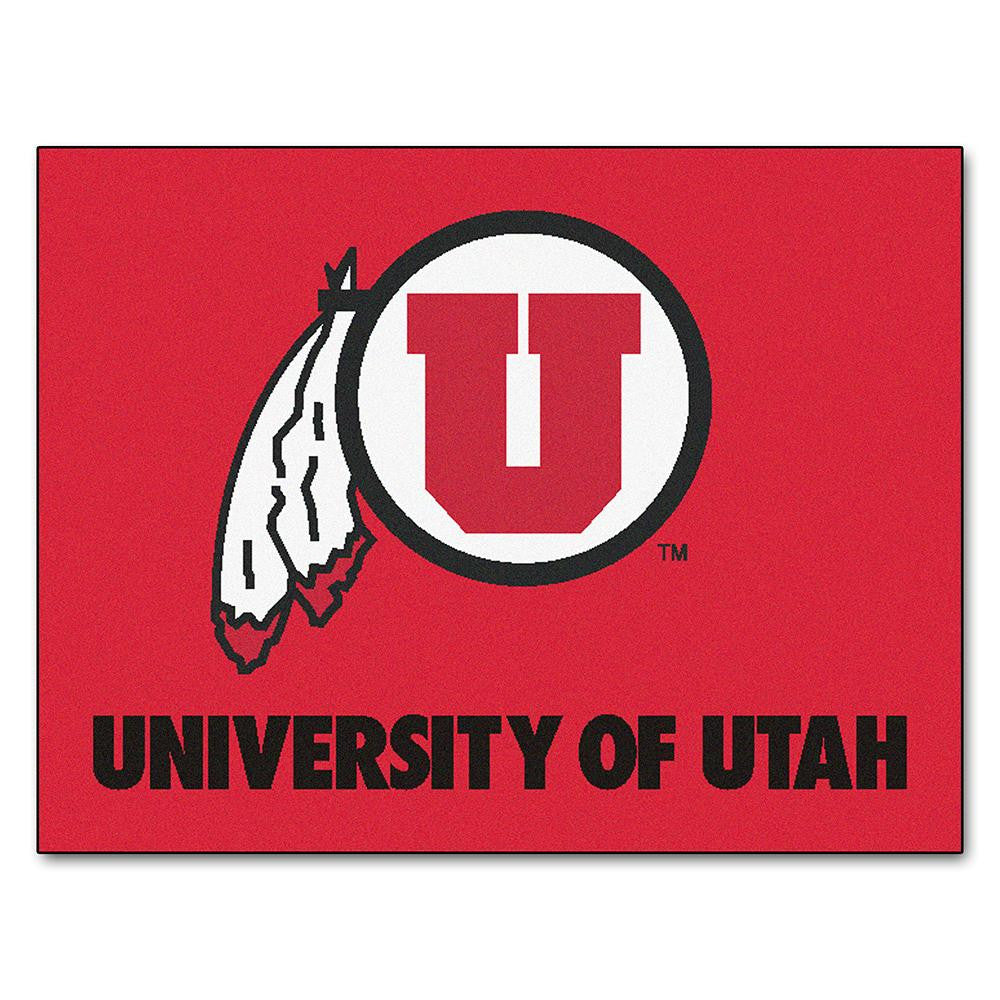 Utah Runnin Utes Ncaa "all-star" Floor Mat (34"x45")