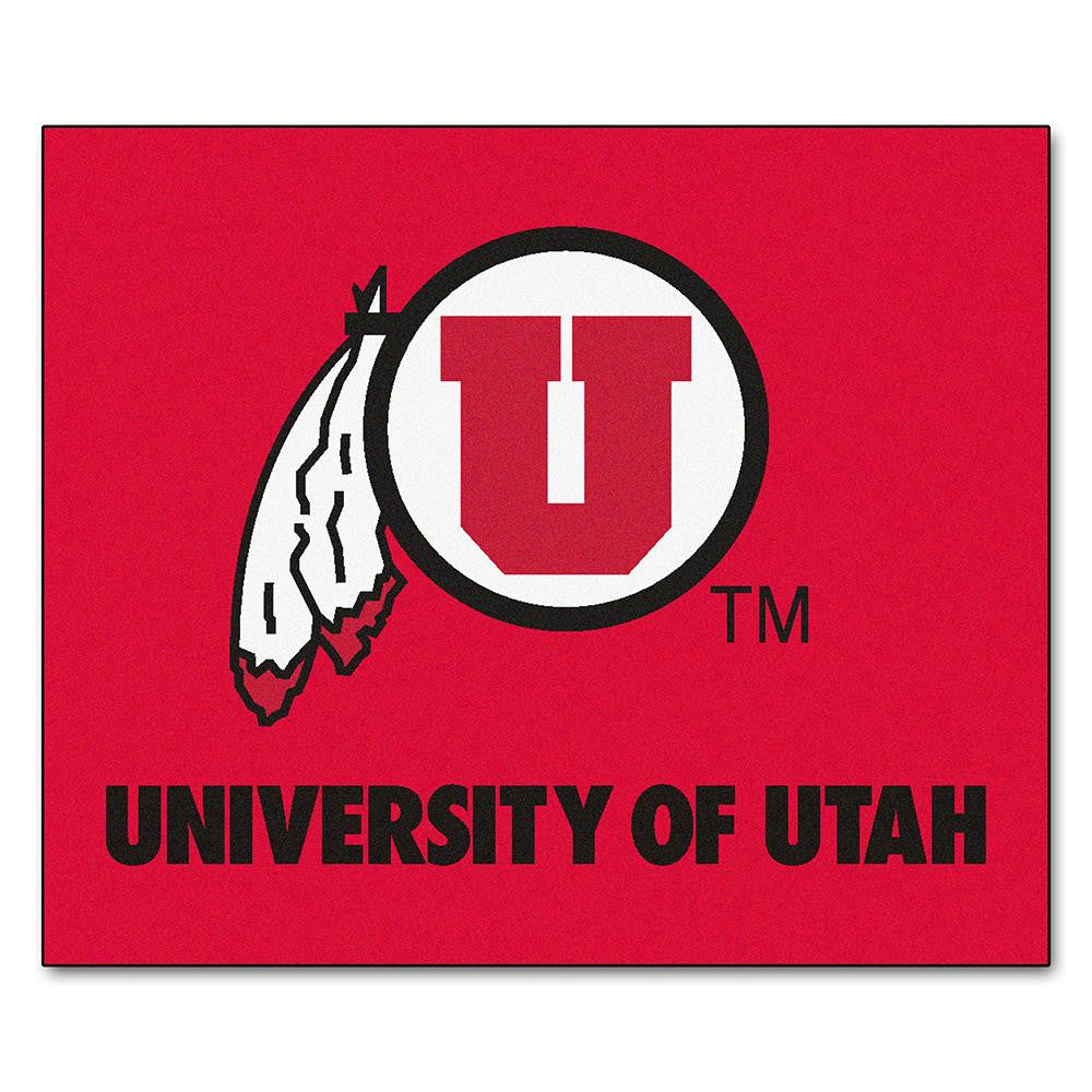 Utah Runnin Utes Ncaa "tailgater" Floor Mat (5'x6')