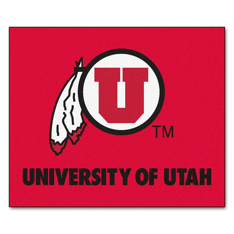 Utah Runnin Utes Ncaa "tailgater" Floor Mat (5'x6')