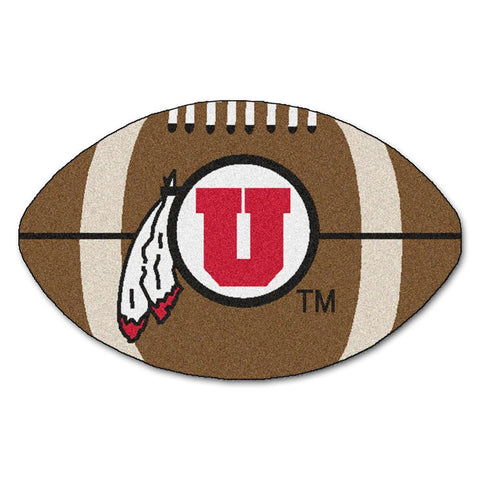 Utah Runnin Utes Ncaa "football" Floor Mat (22"x35")