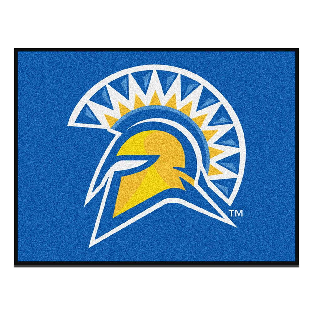 San Jose State Spartans Ncaa All-star Floor Mat (34in X 45in)