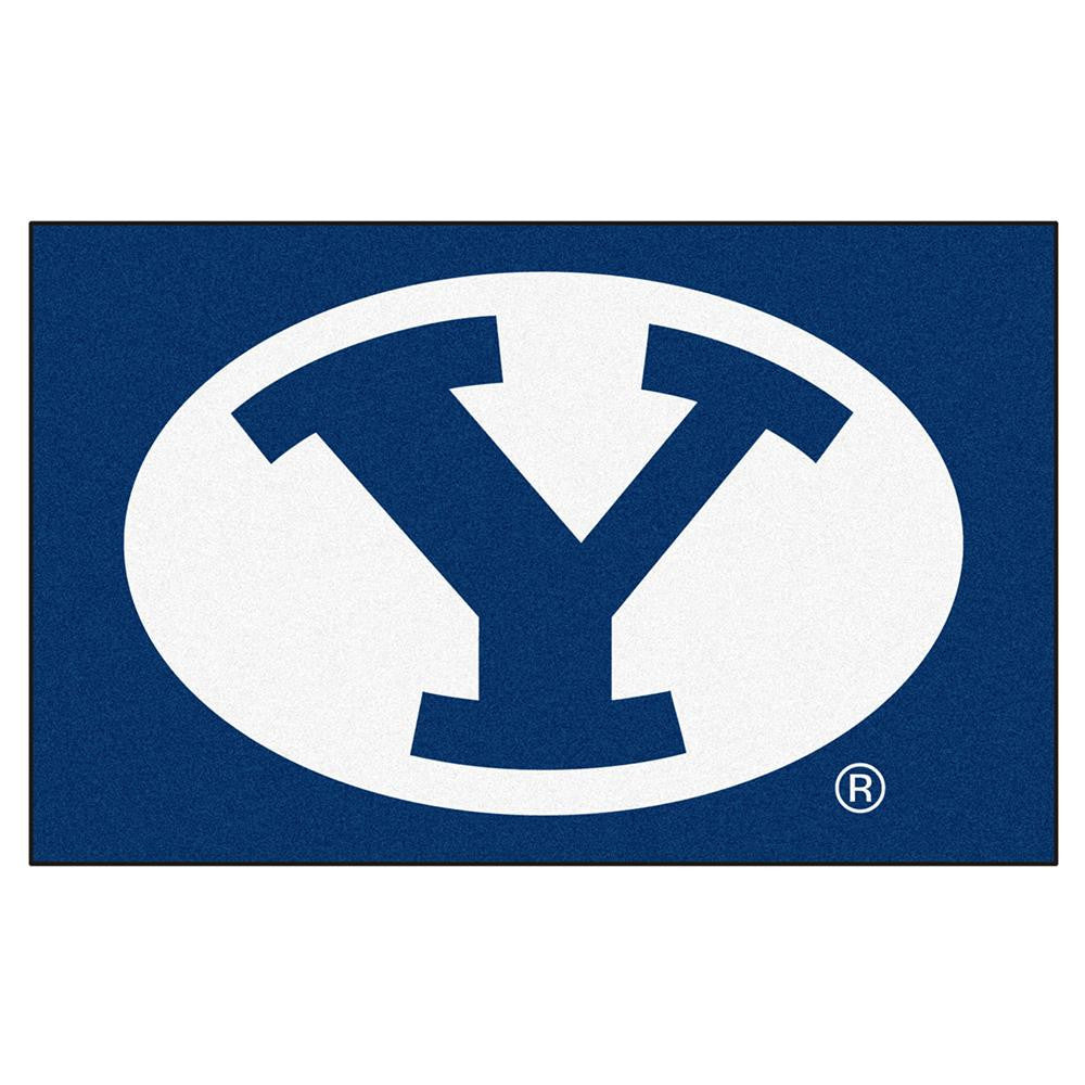 Brigham Young Cougars Ncaa "ulti-mat" Floor Mat (5x8')