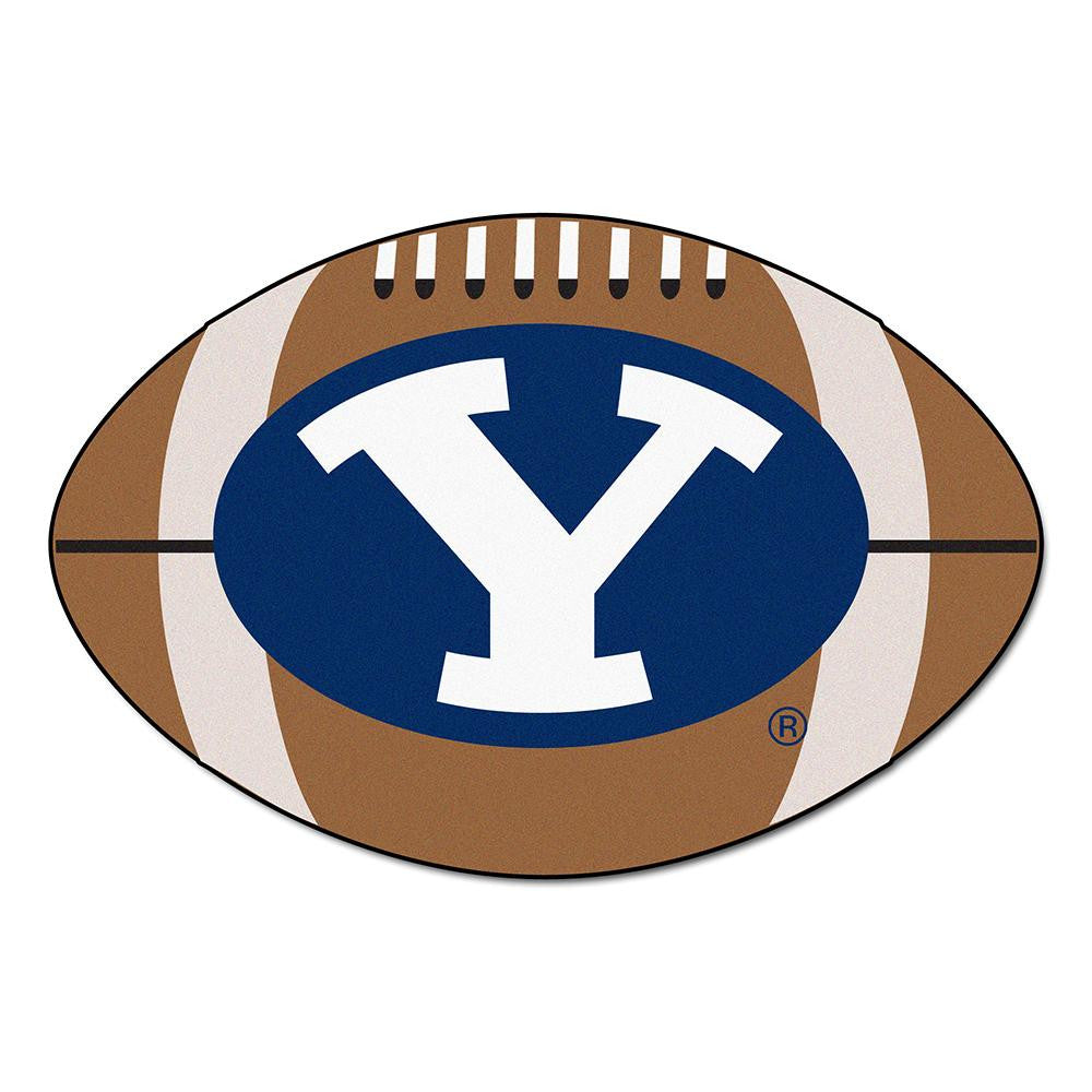 Brigham Young Cougars Ncaa "football" Floor Mat (22"x35")