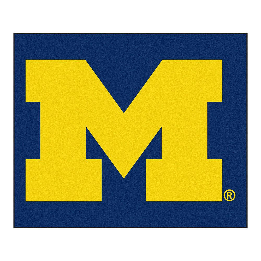 Michigan Wolverines Ncaa "tailgater" Floor Mat (5'x6')