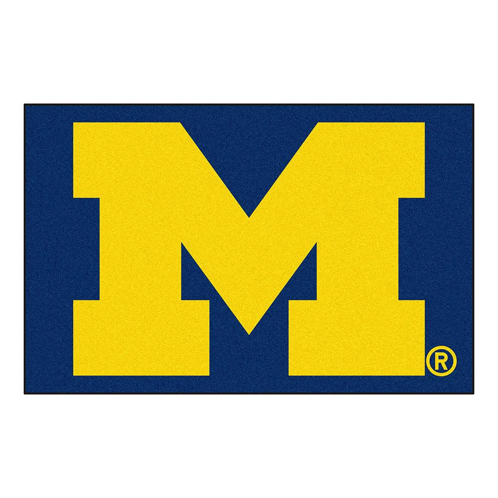 Michigan Wolverines Ncaa "starter" Floor Mat (20"x30")