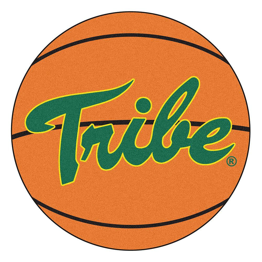 William & Mary Tribe Ncaa "basketball" Round Floor Mat (29")