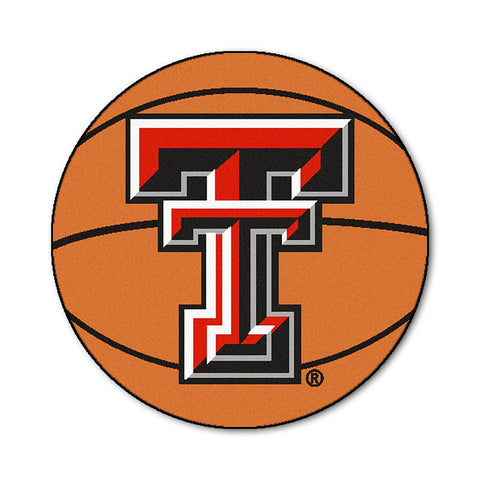 Texas Tech Red Raiders Ncaa "basketball" Round Floor Mat (29")