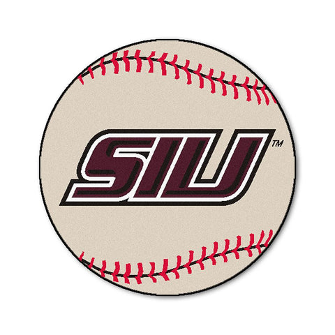 Southern Illinois Salukis Ncaa "baseball" Round Floor Mat (29")