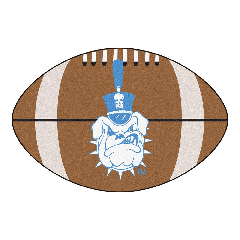 Citadel Bulldogs Ncaa "football" Floor Mat (22"x35")