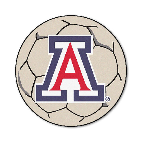 Arizona Wildcats Ncaa "soccer Ball" Round Floor Mat (29")