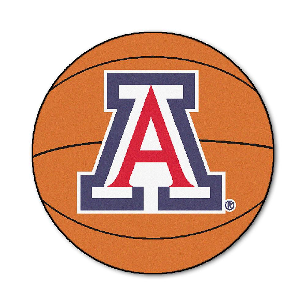 Arizona Wildcats Ncaa "basketball" Round Floor Mat (29")