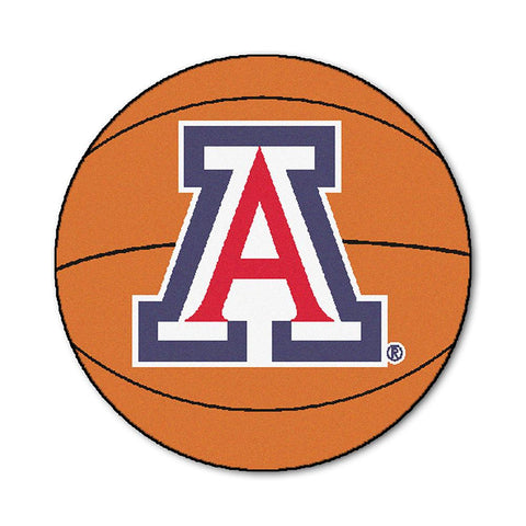 Arizona Wildcats Ncaa "basketball" Round Floor Mat (29")