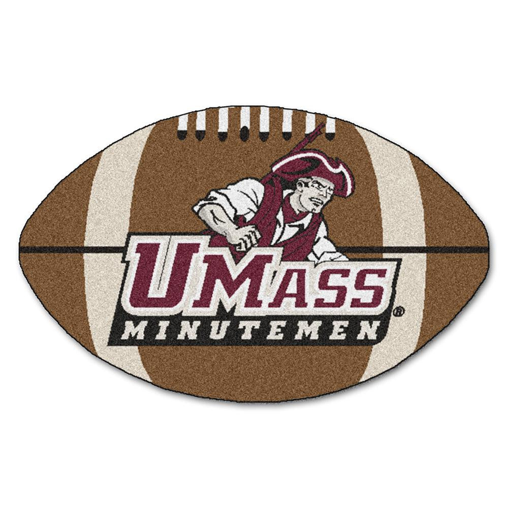 Massachusetts Minutemen Ncaa "football" Floor Mat (22"x35")