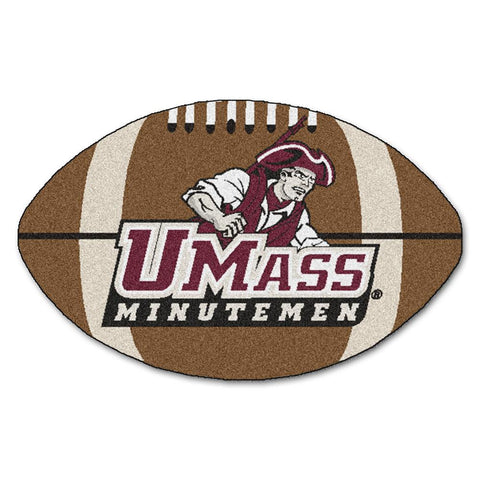 Massachusetts Minutemen Ncaa "football" Floor Mat (22"x35")