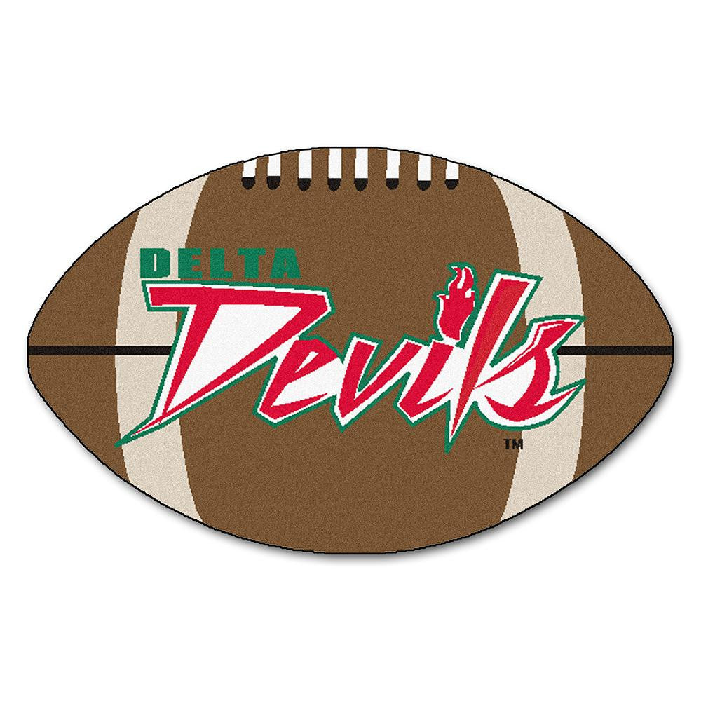 Mississippi Valley State Delta Devils Ncaa "football" Floor Mat (22"x35")