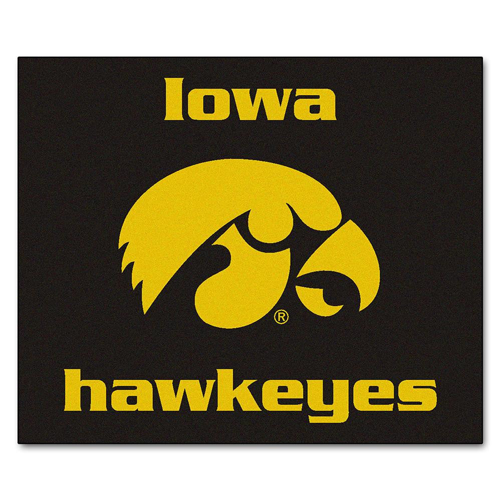 Iowa Hawkeyes Ncaa "tailgater" Floor Mat (5'x6')