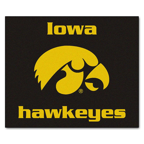 Iowa Hawkeyes Ncaa "tailgater" Floor Mat (5'x6')